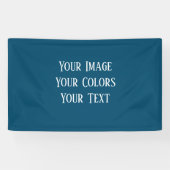 Maak je eigen spandoek (Horizontaal)