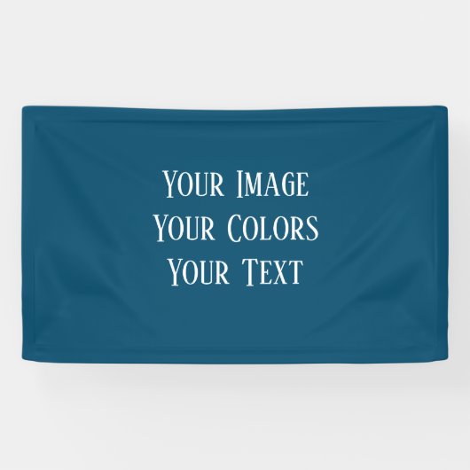 Maak je eigen spandoek (Horizontaal)