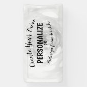 Maak je eigen spandoek (Verticaal)