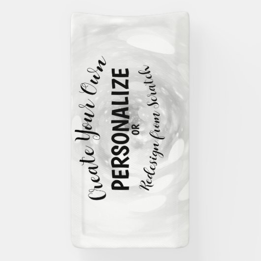 Maak je eigen spandoek (Verticaal)