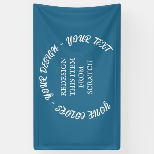 Maak je eigen spandoek (Verticaal)