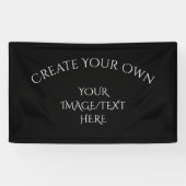 Maak je eigen spandoek (Horizontaal)