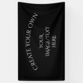 Maak je eigen spandoek (Verticaal)