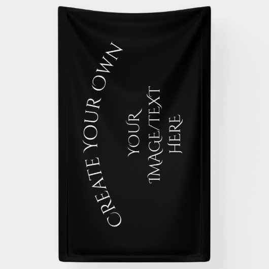 Maak je eigen spandoek (Verticaal)