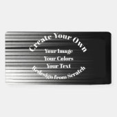 Maak je eigen spandoek (Horizontaal)