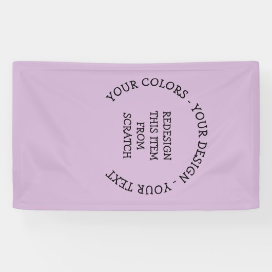 Maak Je Eigen Spandoek (Horizontaal)