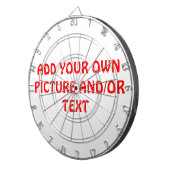 MAAK JE EIGEN SPECIALE DART BOARD DARTBORD (Voorkant Rechts)