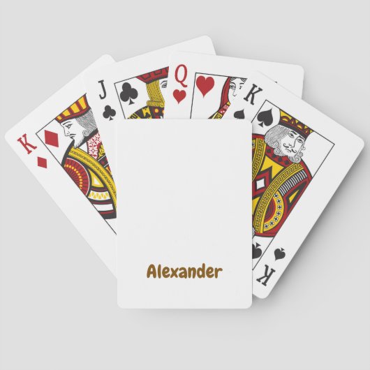 Maak Je Eigen Speelkaarten (Achterkant)