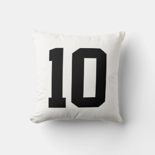 Maak Je Eigen Sportief Shirt Met Custom Rugnummer Kussen