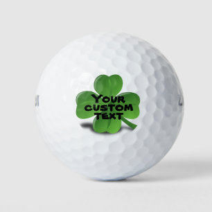 Maak Je Eigen St. Patrick's Day Shamrock Golfballe Golfballen