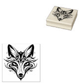 Maak Je Eigen Stamvos Totem Dier Rubberstempel (Gestempeld)