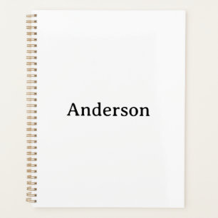 Maak je eigen standaard 21,59 x 27,94 cm formaat planner