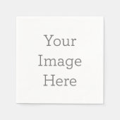 Papieren servetten, Standaard Cocktail Servet (Voorkant)