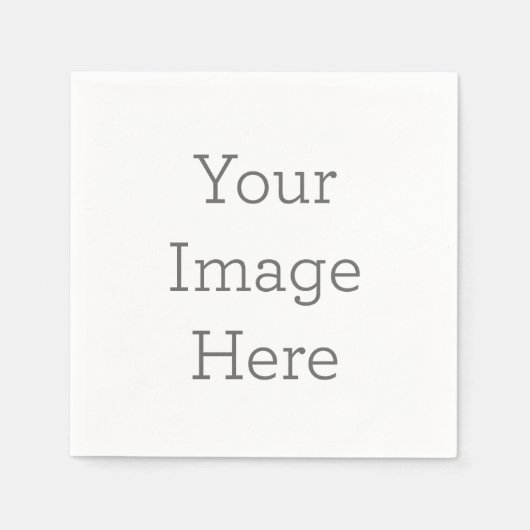 Papieren servetten, Standaard Cocktail Servet (Voorkant)