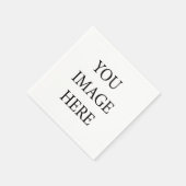 Maak je eigen standaard cocktail papieren servet (Hoek)