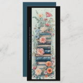 Maak je eigen stapel met lente bloemen boeken blad (Voorkant / Achterkant)