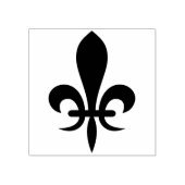 Maak je eigen statige Fleur De Lis Rubberstempel (Afrduk)