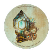 Maak Je Eigen Steampunk Vlinder Kristal Snijplank (Voorkant)
