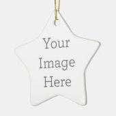Keramisch ster ornament (Links)