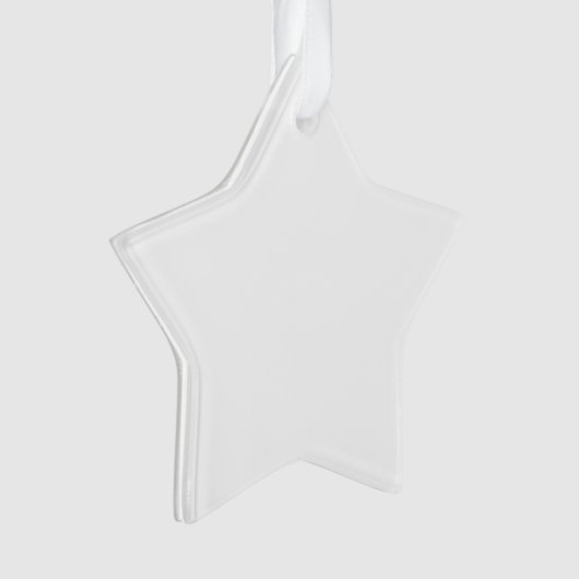 Maak je eigen stervormige Ornament van acryl (voorkant)