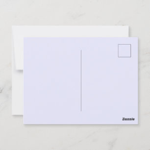 Maak Je Eigen Stevige Lavendel Glanzende Ansichtka Briefkaart