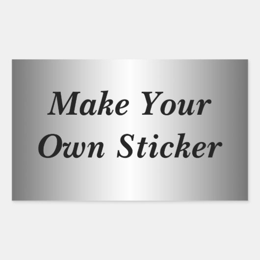 Maak je eigen Sticker (Voorkant)