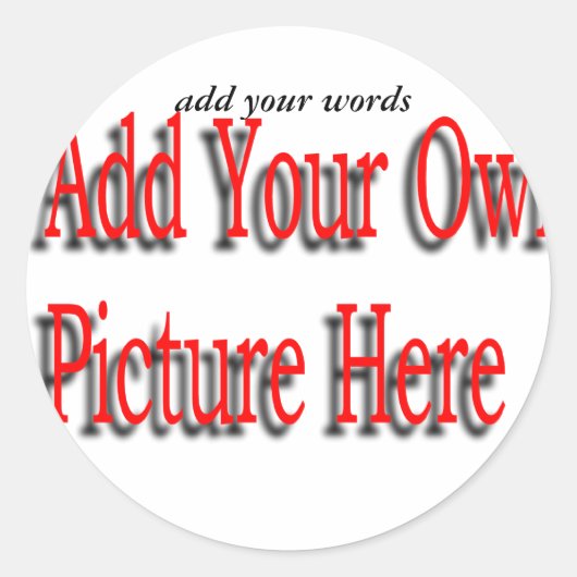 Maak je eigen Sticker (Voorkant)