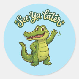 Maak Je Eigen Sticker - Tot Later Allemaal Alligat