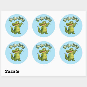 Maak Je Eigen Sticker - Tot Later Allemaal Alligat