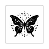 Maak Je Eigen Stralende Vlinderembleem Rubberstempel (Afrduk)