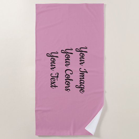 Maak je eigen strandlaken (Voorkant)