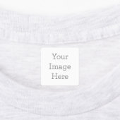 Medium Vierkant Opstrijk Label (Aangebracht)