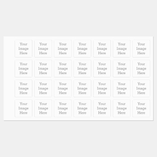 Medium Vierkant Opstrijk Label (Vel)