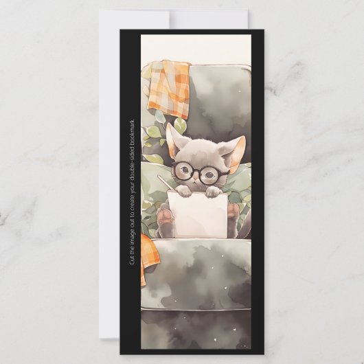 Maak Je Eigen Studieus Grijze Kitten Boeklegger Ka (Voorkant)