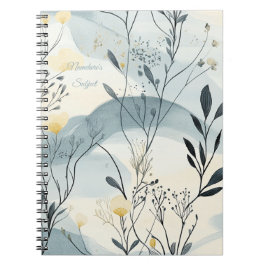 Maak Je Eigen Summer Hills Bloemige Minimalist Notitieboek