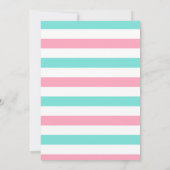 Maak je eigen sundae feestuitnodiging kaart (Achterkant)