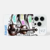 Maak je eigen symfonie iPhone hoesje (Achterkant horizontaal)