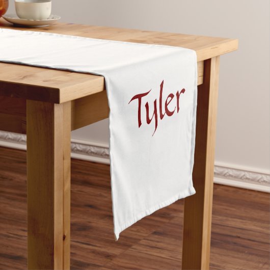 Maak Je Eigen Tafel Runner Korte Tafelloper (Voorbeeld)