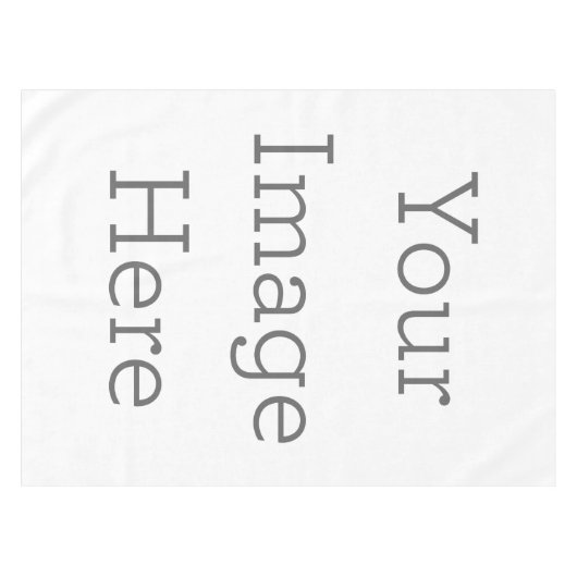 Gepersonaliseerd Katoen Tafelkleed, 132,1 cm x 177,8 cm (Voorkant (Horizontaal))