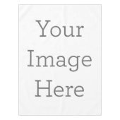 Gepersonaliseerd Katoen Tafelkleed, 132,1 cm x 177,8 cm (Voorkant)