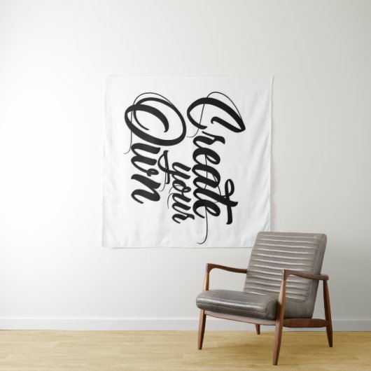 Maak Je Eigen Tapijt/Achtergrond Wandkleed (In Situ (horizontaal))