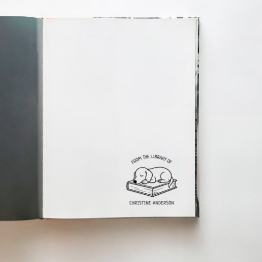 Maak je eigen | teckel | Uit de bibliotheek van Zelfinktende Stempel