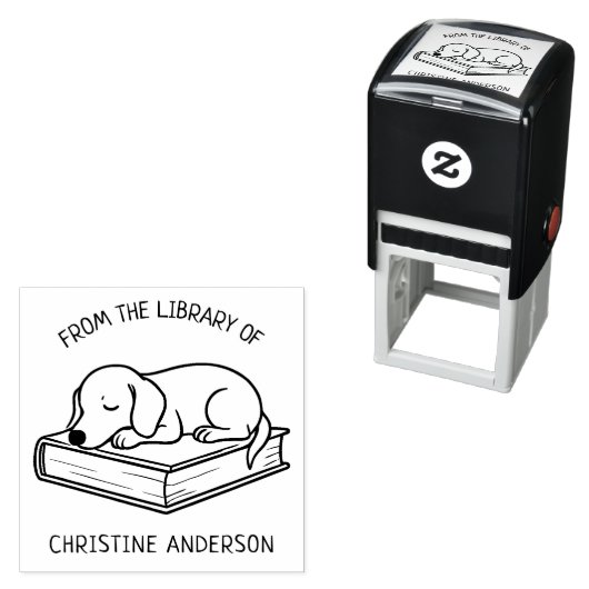 Maak je eigen | teckel | Uit de bibliotheek van Zelfinktende Stempel (In situ)