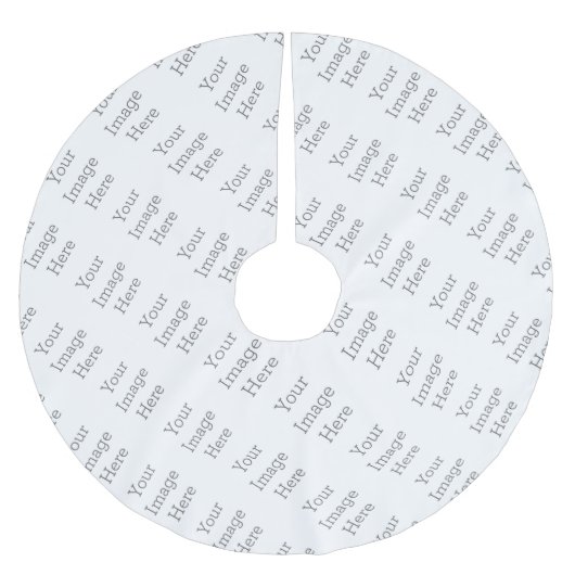 Gepersonaliseerd Kerstboom Kleed, Geborsteld Polyester (Voorkant)