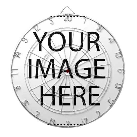 Maak je eigen tekst en ontwerp :-) dartbord (Voorkant)