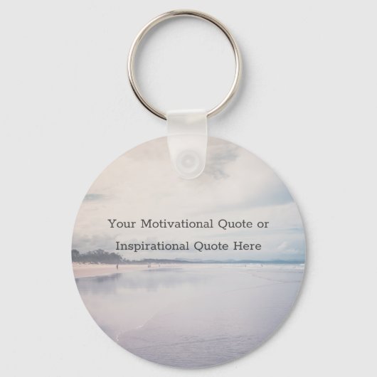 Maak Je Eigen Tekst Inspirerend Motiverend Sleutelhanger (Voorkant)