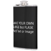 Maak je eigen tekst of foto grote 8oz heupfles (Links)