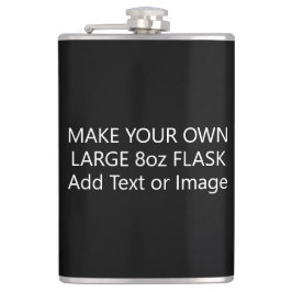 Maak je eigen tekst of foto grote 8oz heupfles
