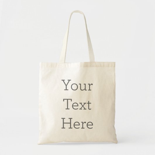 Budget tote bag (Voorkant)