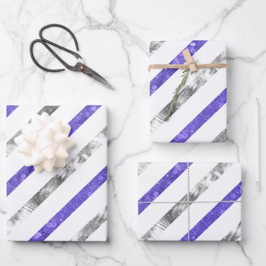 Maak Je Eigen Textuur Strepen Inpakpapier Vel (Voorkant)